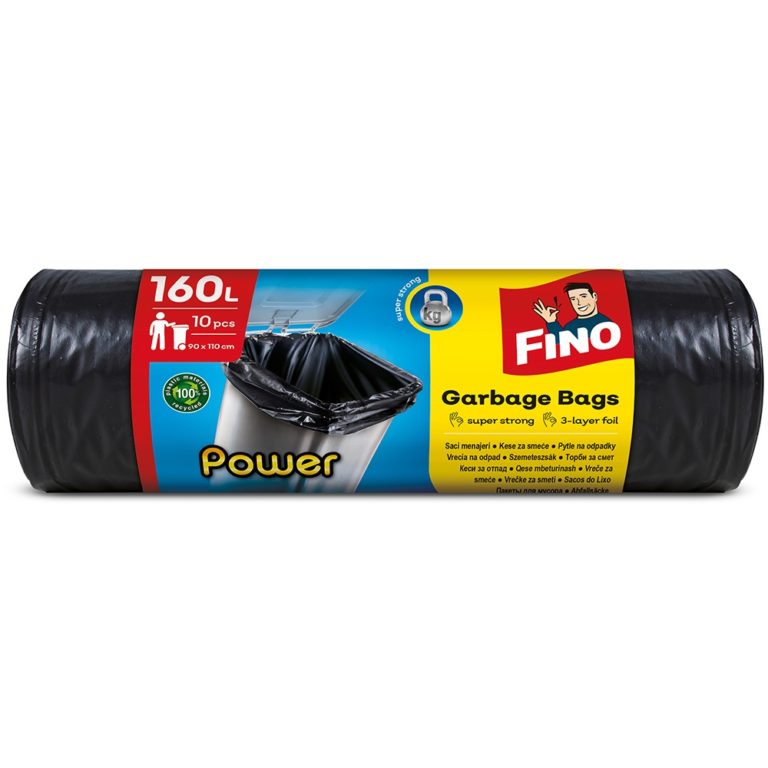 FINO Pungi pentru gunoi LD 160 L 10 BUC - LaMiCasa