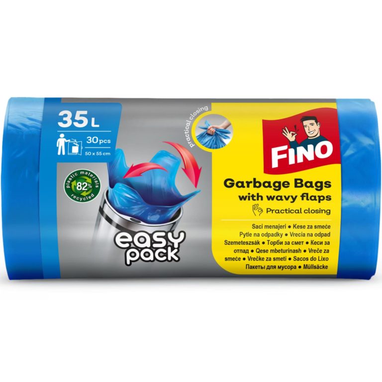 FINO Pungi pentru gunoi EASY PACK 35 L 30 BUC - LaMiCasa