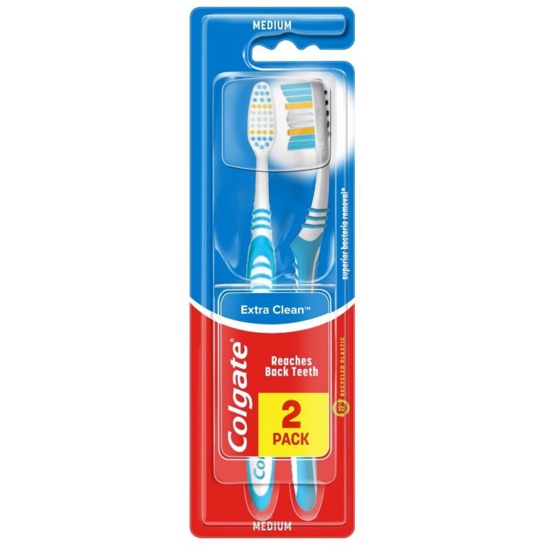 Periuta de dinti Colgate EXTRA CLEAN 2 buc. - LaMiCasa