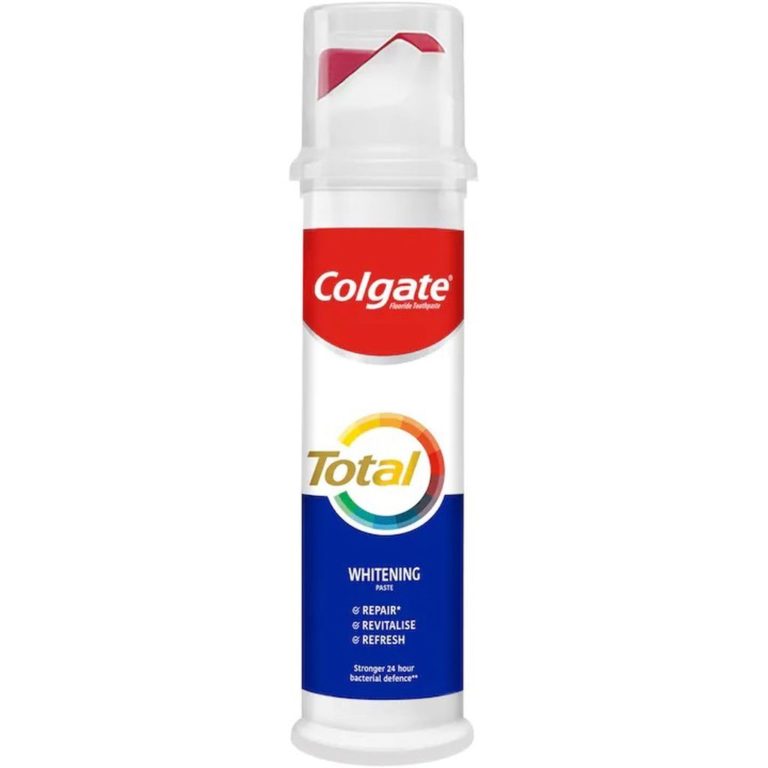 Pasta de dinti Colgate Total White 100ml PUMP - LaMiCasa