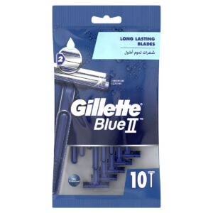 Gillette Blue II Aparat de Ras, 10 buc - LaMiCasa