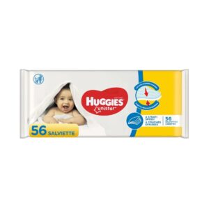 Huggies unistar Servetele umede pentru copii 56 buc - LaMiCasa