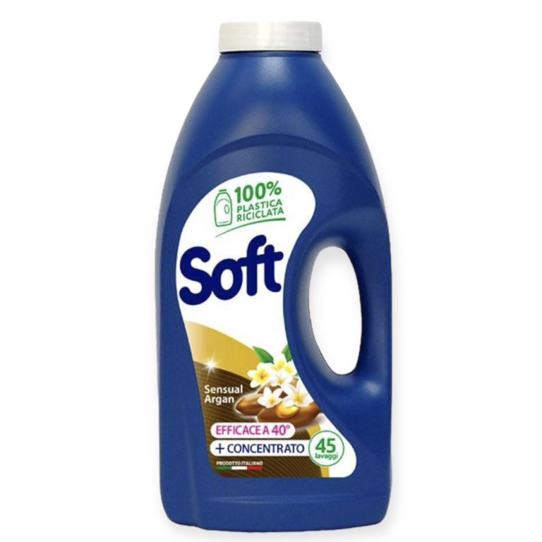SOFT Sensual Argan Detergent lichid 45spalari, 2250ml - LaMiCasa