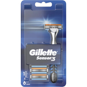Gillette Aparat de ras Sensor 3+6 rezerve - LaMiCasa