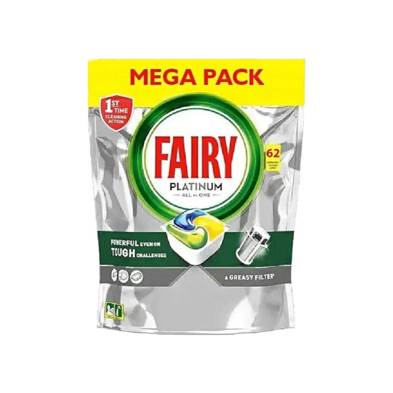 Fairy Platinum All in One Lemon 62 buc. - LaMiCasa