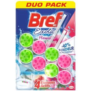 Bref cos igienic pentru WC 2X50 gr. Power Activ Hawaii - LaMiCasa