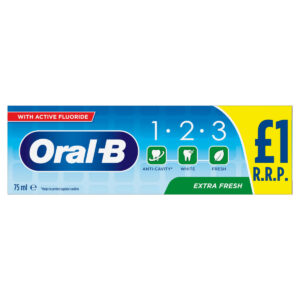 Oral-B 1 2 3 Pasta de dinti Extra Fresh 75ml - LaMiCasa