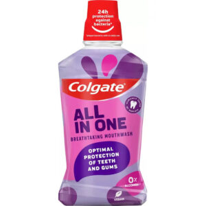 Colgate Apa de Gura Respiratie proaspata All in One 500ml - LaMiCasa