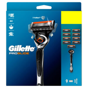 Aparat de ras Gillette ProGlide, maner cu 9 rezerve - LaMiCasa