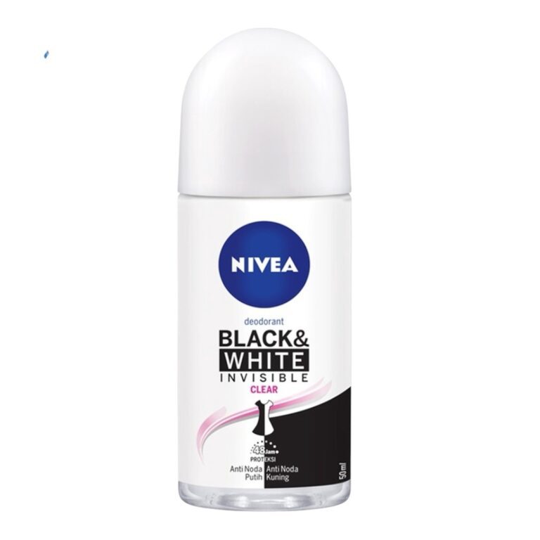 Nivea Deo Roll-on Black&White Invisible Clear 50 ml - LaMiCasa
