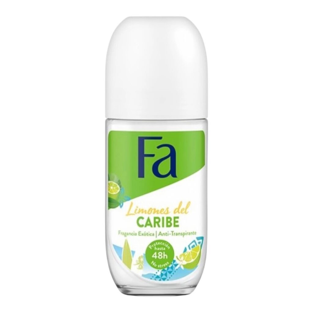 Fa Limones del Caribe Antiperspirant Roll-On, 50 ml - LaMiCasa
