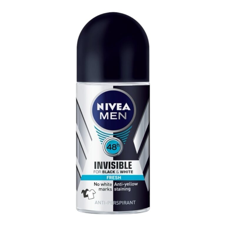 Nivea Deo Roll-on Men Black&White Fresh 50 ml - LaMiCasa