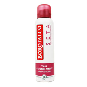 Borotalco Deo Seta Profumo di Talco e Fiori Rosa 150ml - LaMiCasa