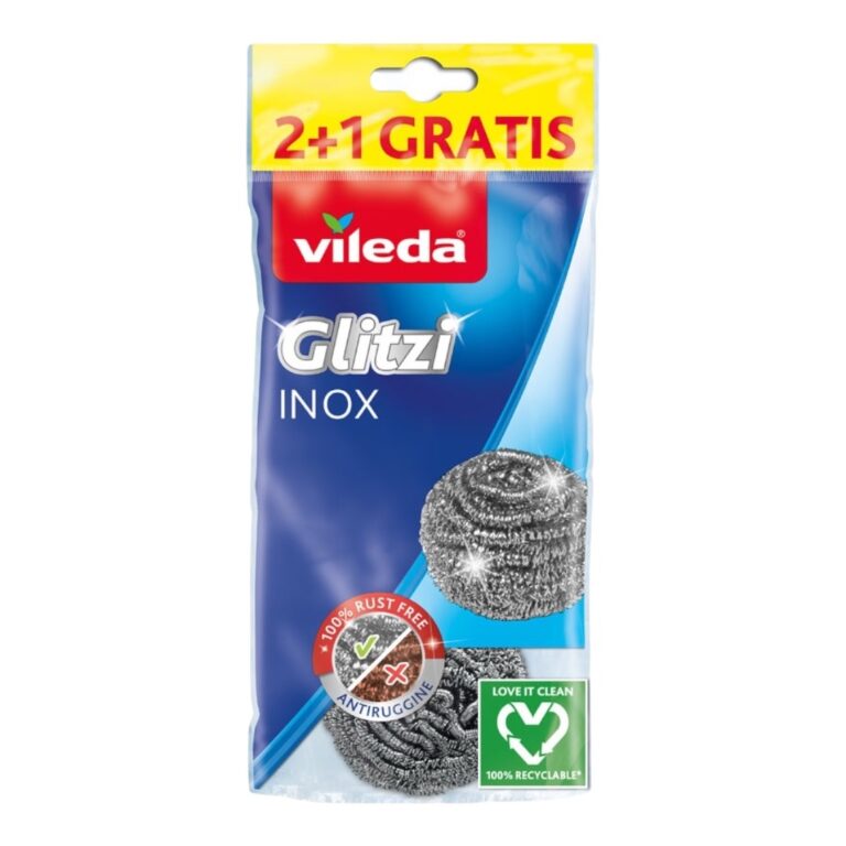 Vileda Bureti metalici Glitzi Spiral 2+1 Gratis - LaMiCasa