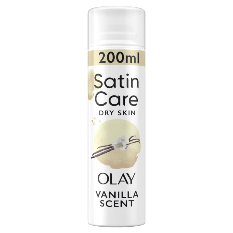 Satin Care Olay Vanilla Scent Shave Gel 200ml - LaMiCasa
