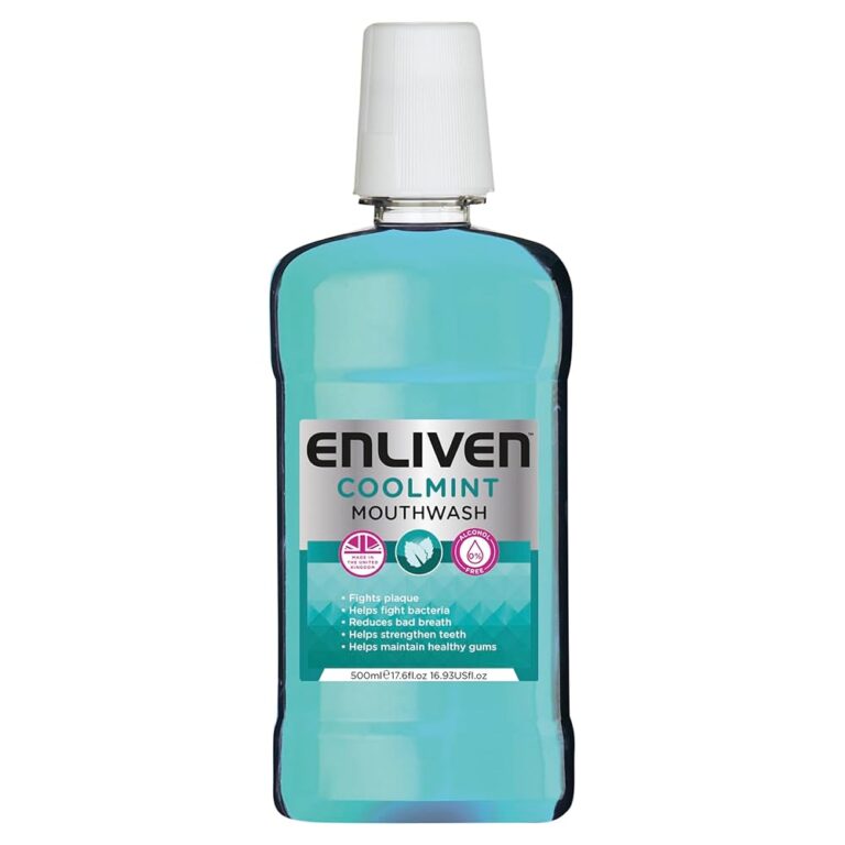 Enliven Cool Mint Apa de Gura fara alcool 500 ml - LaMiCasa