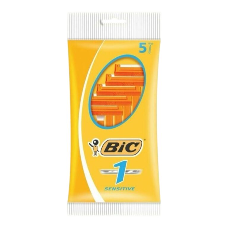 BIC 1 Sensitive Aparat de ras pentru barbati 5 buc - LaMiCasa