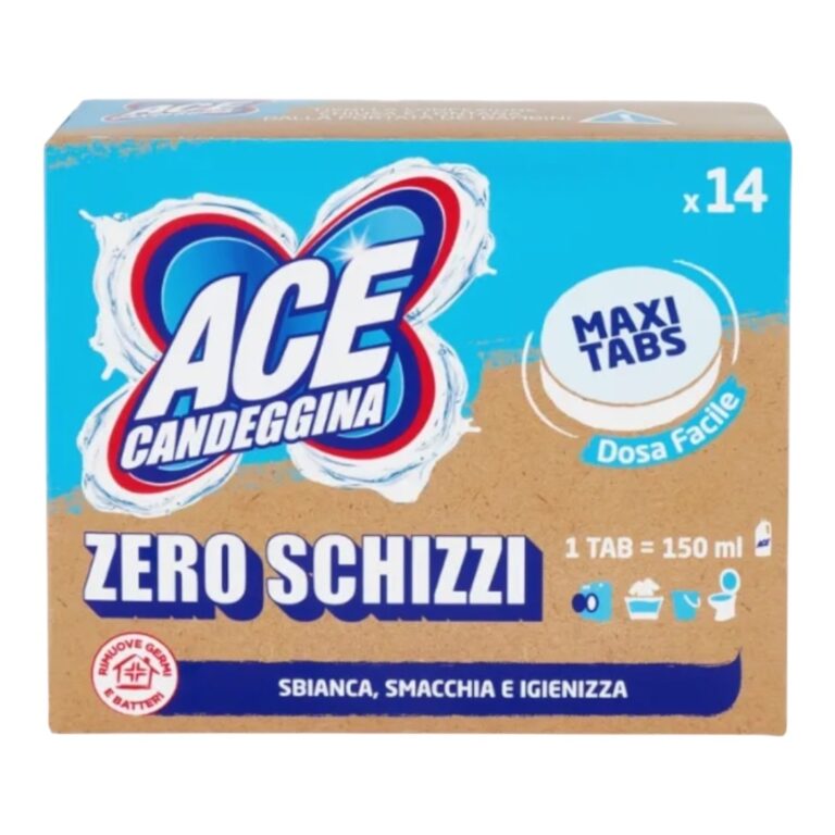 Ace Tablete Candeggina Zero Schizzi 14 buc. - LaMiCasa