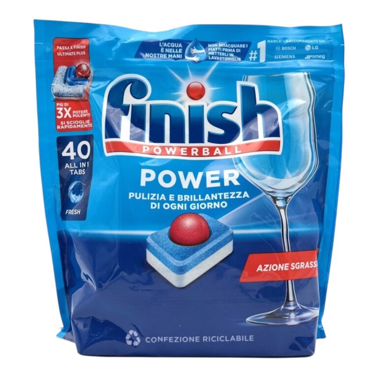 Finish Power All in1 40 tab. - LaMiCasa