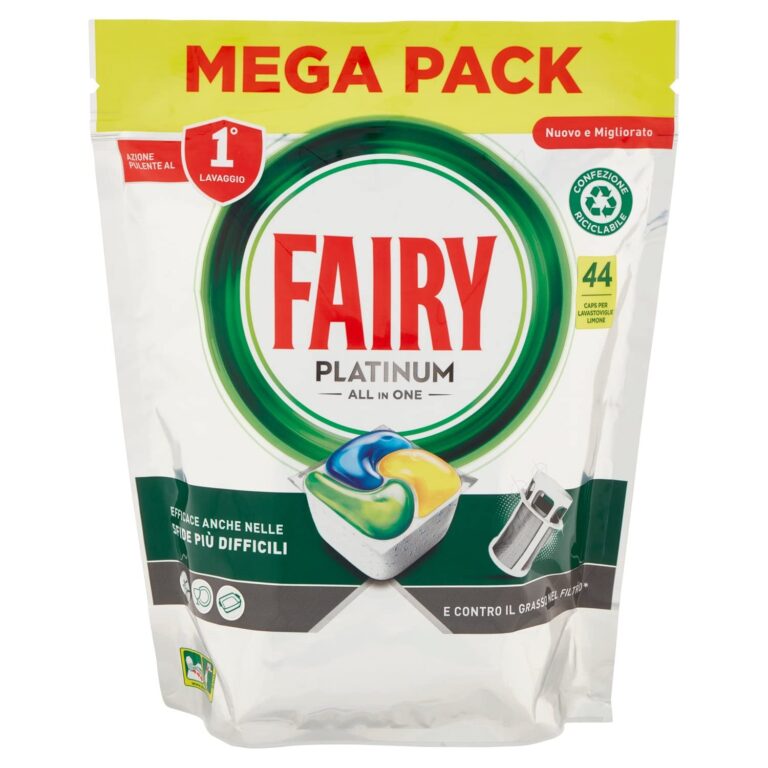 Fairy Platinum All in One Lemon 44 buc. - LaMiCasa