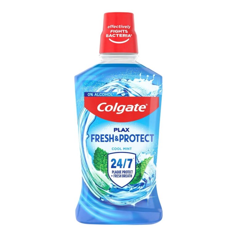 Colgate Fresh&Protect Cool Mint Apa de Gura 500ml - LaMiCasa