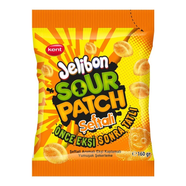 Jeleuri Kent Jelibon Sour Patch Piersica 160g - LaMiCasa