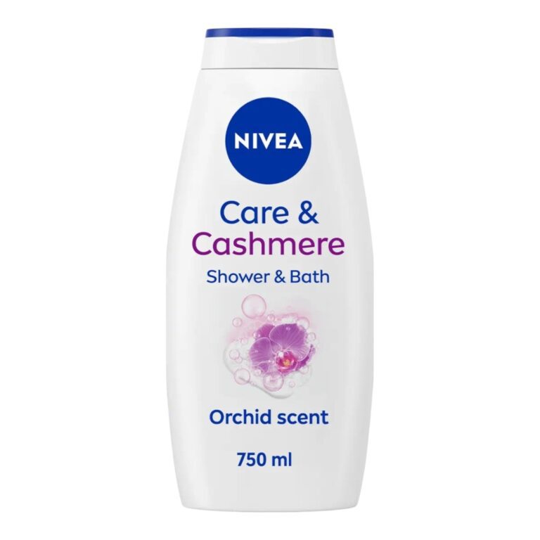 Nivea Gel de dus&Spuma de baie Care&Cashmere 750 ml - LaMiCasa