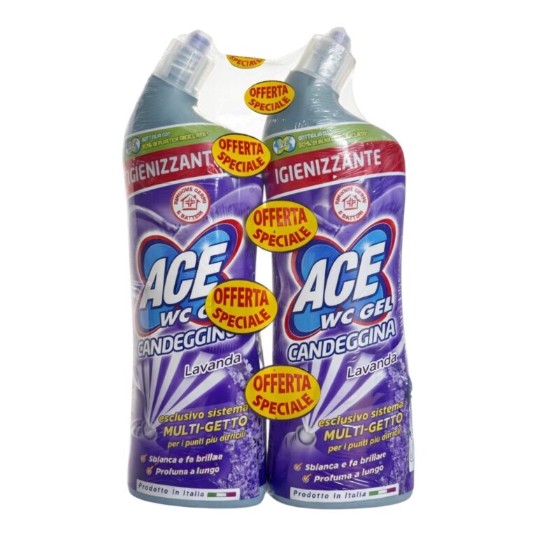 Ace WC Gel Candeggina Lavanda 2*700ml - LaMiCasa