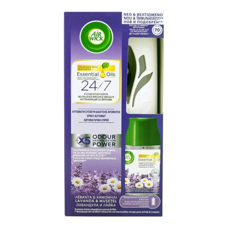 AIR WICK  Aparat + rezerva 250ml Lavanda si Musetel - LaMiCasa