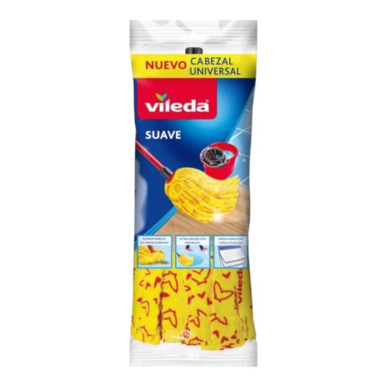 VILEDA Rezerva Mop microfiba Yellow Soft 1 buc - LaMiCasa