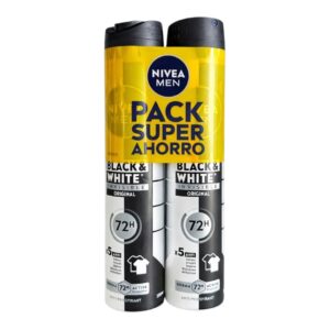 Nivea Deo Spray Men Blach&White Original 200 ml*2 buc. - LaMiCasa