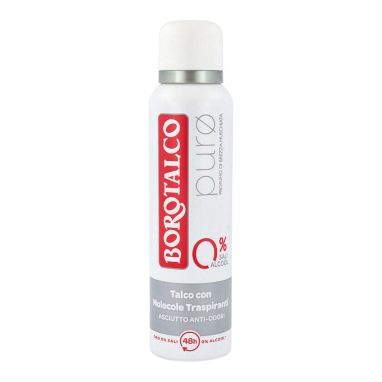 Borotalco Deo Puro Profumo di Brezza Muschiata 150ml - LaMiCasa