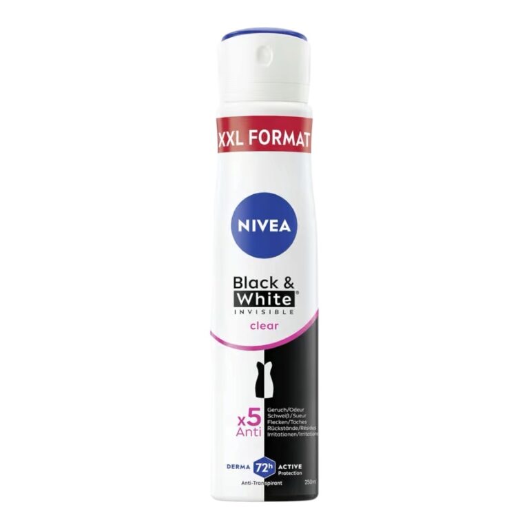 Nivea Deo Spray Black&White Invisible Clear 250 ml - LaMiCasa