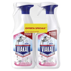 Viakal Spray Anticalcar Fresco Profumo 2*800ml - LaMiCasa