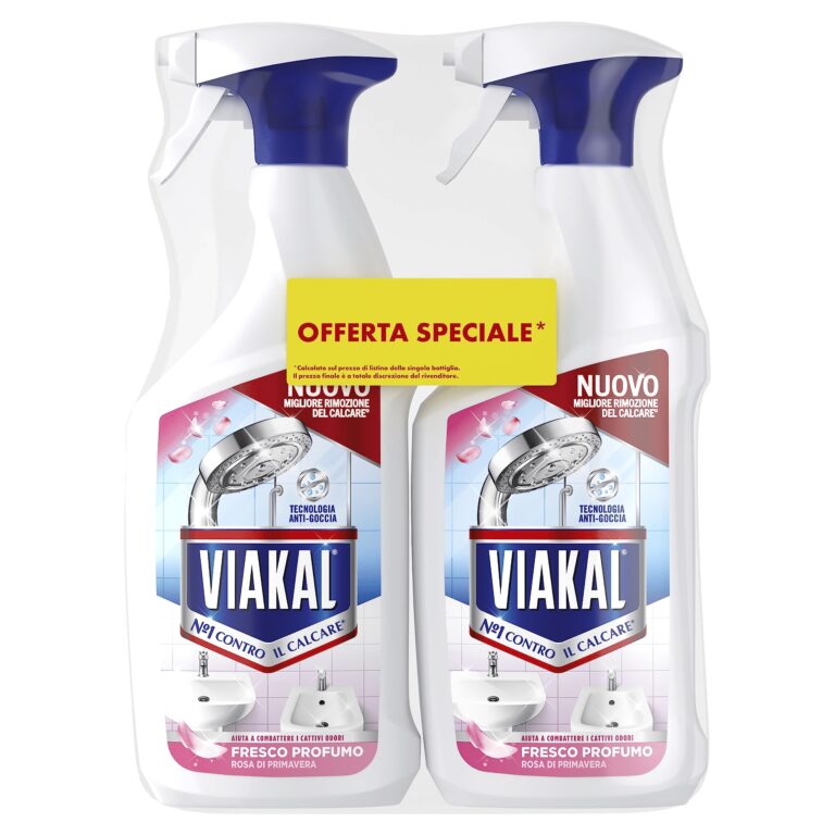 Viakal Spray Anticalcar Fresco Profumo 2*800ml - LaMiCasa