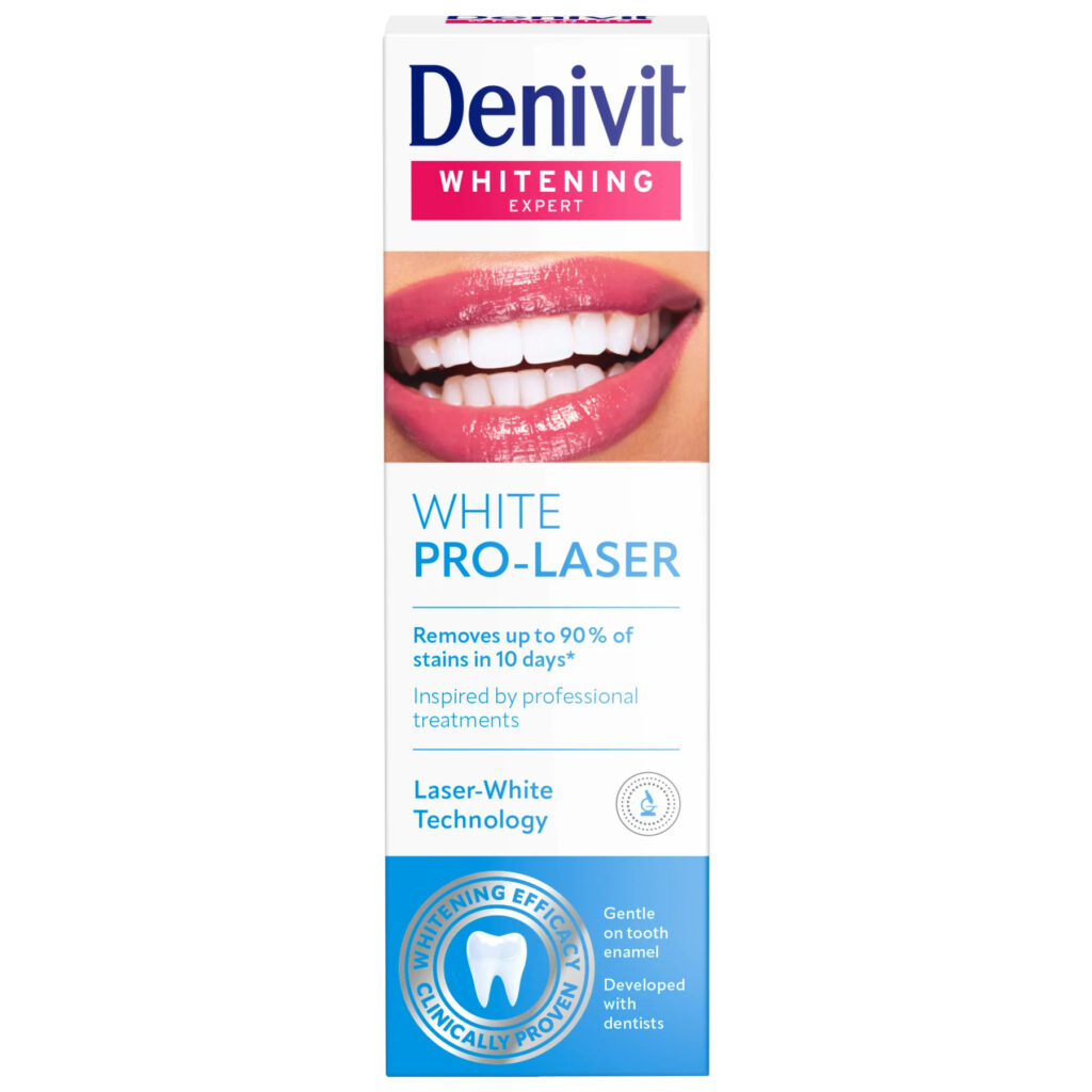 Pasta de dinti Denivit White Pro-Laser 50 ml - LaMiCasa
