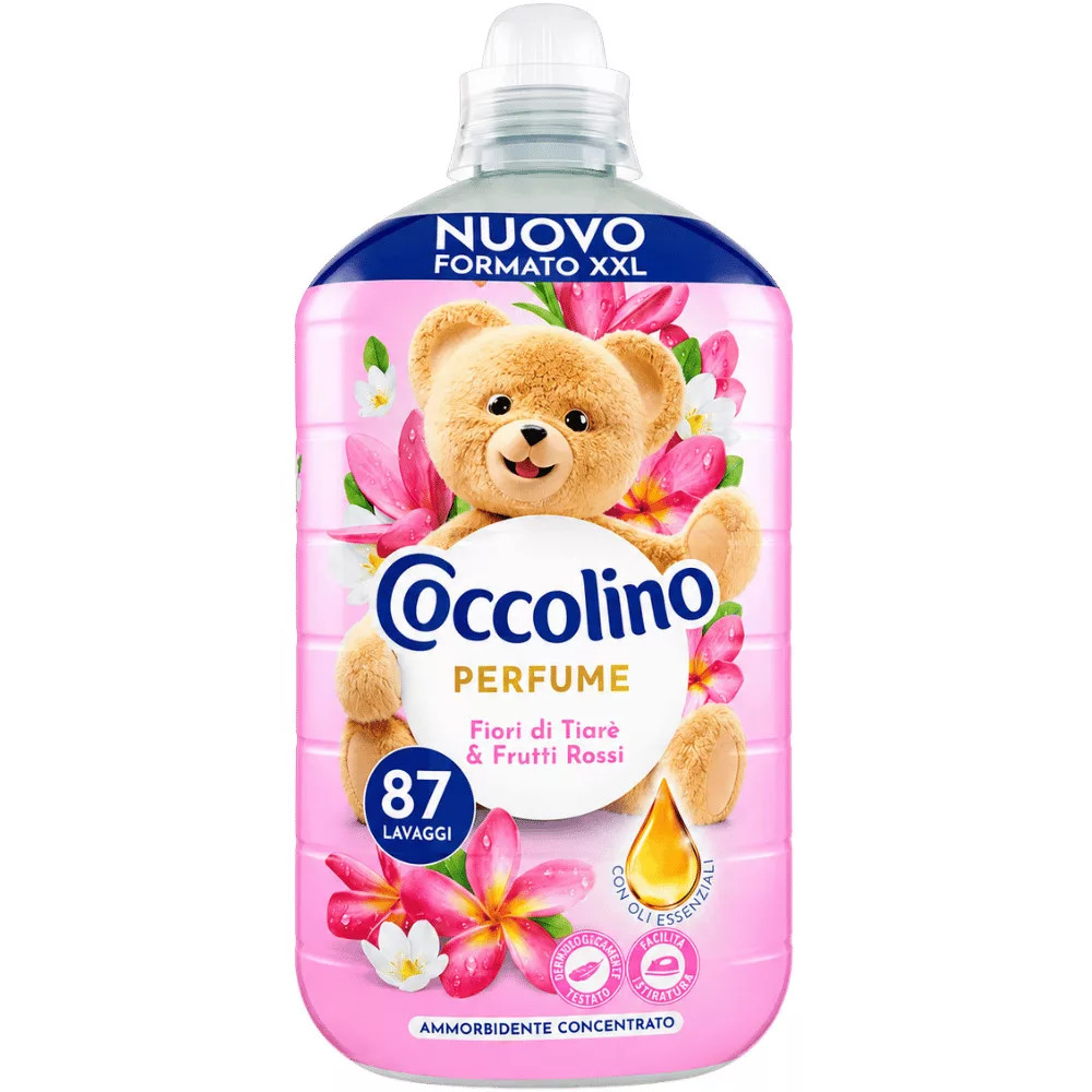 42b10752b5083d5e.png (1) Coccolino Fiori di Tiare & Frutti Rossi Balsam Concentrat pentru Rufe 87 spalari, 1827 ml - LaMiCasa