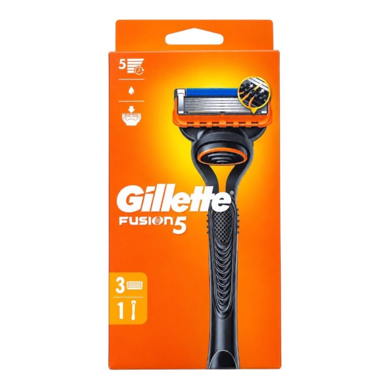 Gillette Aparat de ras Fusion 5 + 3 rezerve - LaMiCasa