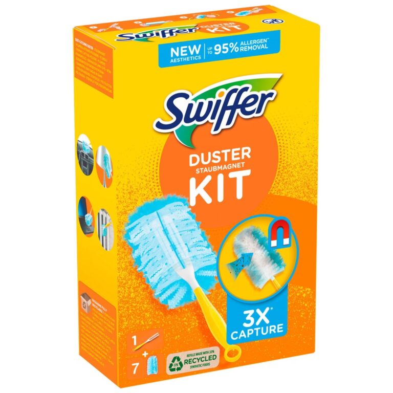 SWIFFER DUSTER Pamatuf pentru curatarea prafului +7 Rezerve - LaMiCasa