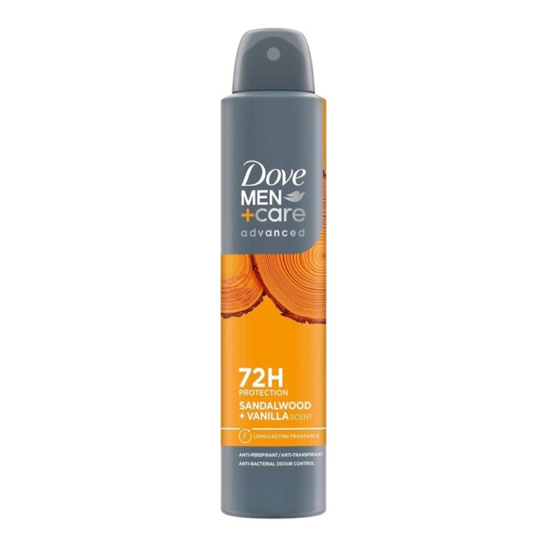 Dove Men Advanced Care Sandalwood+Vanilla Scent Spray 250ml - LaMiCasa