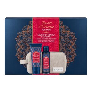 Set Tesori d’Oriente For Men Ebony Wood Sampon&Deo Spray&Gentuta de calatorie - LaMiCasa