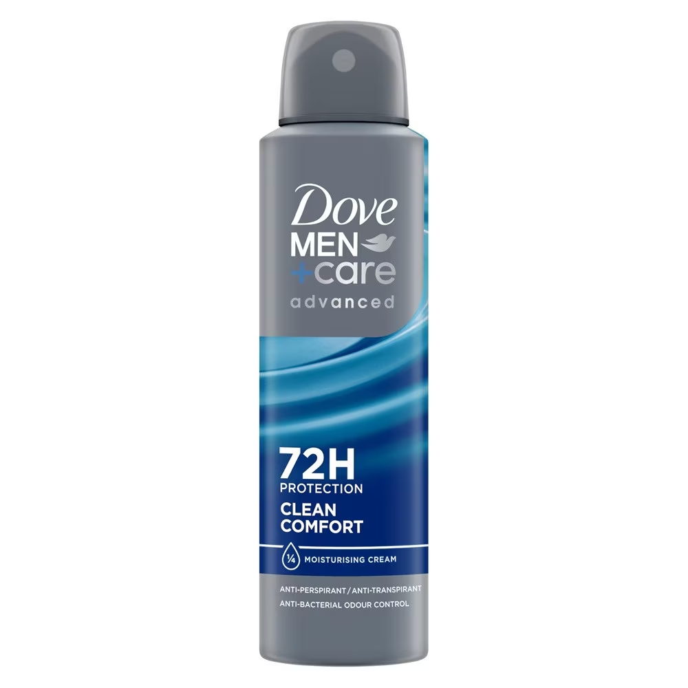 res_c14dd92724cf3f947d5d3b5b4168fb89 (1) Dove Men Advanced Care Clean Comfort Spray 250ml - LaMiCasa